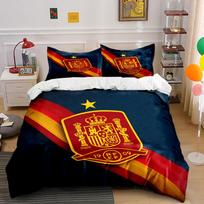 Crest, crown, star, stripes. Bedding sets Duvet cover sets Duvet covers Pillowcases(1*Duvet Cover 2*Pillowcases without duvet insert) 135x200cm