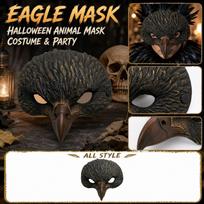 Halloween Costume Prop for Adults - Animal Party Decor One Size juoda