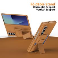 PU Leather RFID Wallet Stand Card Slot Magnetic Folding Phone case Cover for Samsung galaxy Z Fold 5 6 7 with Foldable Bracket Opp Bag&for  Samsung Zfold6