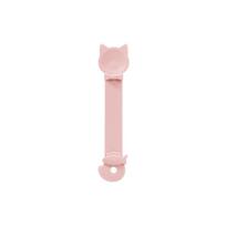 Dispenser Toy Bear-Shaped Slow Feeder Interactive Lick for Cats One Size rožinė