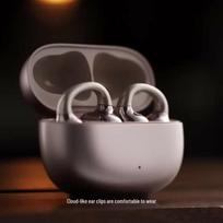 Edifier Comfo Clip Q Open-Back Bluetooth Ear-Clip Headphones rožinio aukso spalvos