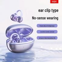 Yingyu S5S Open-Ear Bluetooth Sports Headphones violetinė