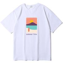 Yda Summer Time Oversized Short Sleeve T-Shirt_Yd2054Tswh Xl/Xxl