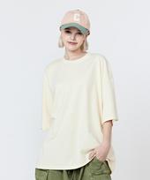 Cargo Bros For Woman Organic Crew Neck Short Sleeve T-Shirt (Vanilla) Free