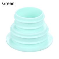 1PC New Deodorant Washing Machine Sewer Seal Ring Pool Floor Drain Silicone Sealing Plug žalia