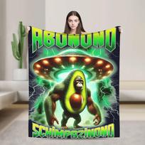 Italian Brainrot Bobrito Bandito Blanket Quality Soft Warm Throw Blanket Winter Girls Boys Couch Chair Sofa Bed Funny Bedspread Size: 75*100cm, Weight: 230 GSM