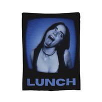 B-Billie-Girl E-eilish American Singer Fleece Throw Blanket Blankets for Sofa Outdoor Soft Plush Thin Quilt, Size: 75*100cm, Weight: 230 GSM