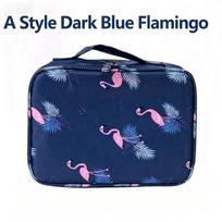 Pink White Stripe Mahjong Storage Bag Waterproof Zipper Travel Case for Mahjong Tiles Indoor Game Accessories Custom Logo tamsiai mėlyna spalva