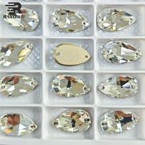 Amazing Glass Beads Tear Drop Crystal for Jewelry, Garment, or Wedding Accessories 17*28MM