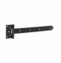 Vartų vyris ZB300C 300×45×90×3,0 mm, juodas