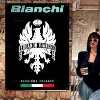 Luxury B-Bianchi Retro Flags Multiple Choice Living Studio Booth Interior Decoration Banner 100X70CM
