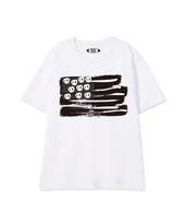 Biel Pretzel Flag Short Sleeve T-Shirt White Xl