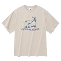 Radineo Ok Short Sleeve T-Shirt Beige Beige (Beige)/S