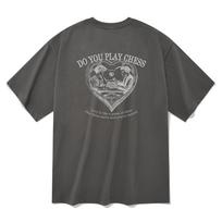 Radineo Play Chess Short Sleeve T-Shirt Gray Gray (Gray)/M