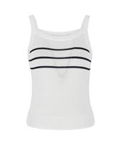Sup Striped Summer Knit Top (Oa4Vkt2) White(31)/055
