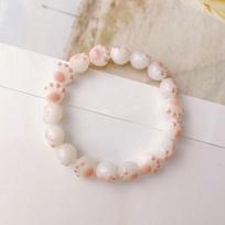 Design Girl Gifts Cat Paw Fashion Jewelry Women Bracelet Hand Strap Hand Rope Ins Style Bracelet pink-A