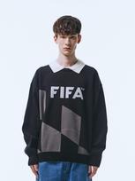 Pifa 1904 Replica Collar Sweatshirt Black (Ff23Mc02U_160) Black/095
