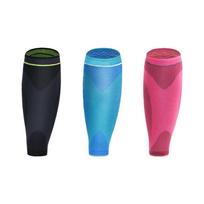 Custom Nylon Shin Guard Sports Socks Breathable Running Compression Leg Sleeve Soccer Shin Guard M juoda
