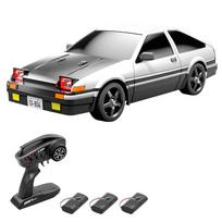Remote Control Drift Car, 1:12 4WD Electric Toy Car 30KM/H High-Speed Racing Vehicle with LED 3 Battery balta
