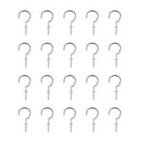 Mini Ceiling Screw Hooks Iron Hanger for Outdoor String Lights Hanging Plants Mug Arts Decorations Cup Extend Hooks B 5pcs