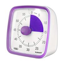 Vizualus laikmatis su naktiniu apšvietimu,  Violetinė Violetinė