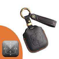 Genuine Leather Retro Key Cover for Zeekr 001/007