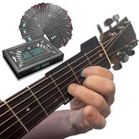 15 kortelių „Hoarselpse-0“ gitaros akordams, Kortelė „Išmokite gitaros akordus per minutes“, Nešiojamas greitosios pagalbos muzikos teorijos įrankis įvairiaspalvis