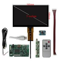 7 colių didelės raiškos nešiojamas monitorius Garso tvarkyklės plokštė, palaikanti lietimą, nešiojamojo kompiuterio antriniam ekranui, Raspberry Pi išplėstinis ekranas