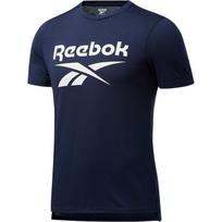 Reebok Wor Sup Ss Graphic Tee American Vintage Brand Logo Letter Print Crew Neck Short Sleeve T-Shirt Men Tops Navy FU3256 XL