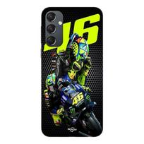 Dėklas Samsung Galaxy S25 FE 46 Valentino Rossi Logotipas Motogp monster Maniacase juoda