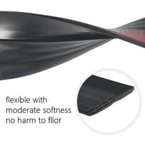 100cm Silicone Rubber Door Strip Self Adhesive Backing Door Seal for Window or Door Gap