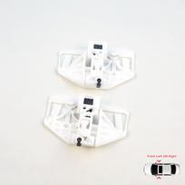 BWR53+BWR54 Window Regulator Repair Slider Clips Front Door for Citroen Berlingo MK1 M MF Peugeot Partner MK1 5 5F 5G 9221G1
