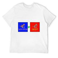 Scratch 'N Sniff T-Shirt blanks boys animal print vintage graphic tee graphic tee shirt mens graphic t-shirts hip hop S