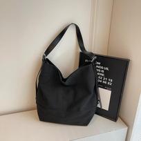 Lazy wind commuter canvas big bag women's new retro washed cloth large capacity shoulder tote bag messenger bag juoda