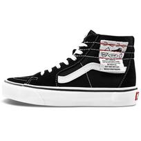 Vans Ua SK8 HI Tapered High Top Casual Canvas Skate Shoes Unisex Diy Black Vans VN0A4U16U7B 36.5