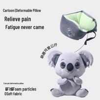 Koala 2-in-1 Transformable U-Shaped Neck Pillow