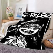 1pc Gorillaz Throw Blanket Soft Flannel, Cozy All Season Polyester Perfect for Home, Office 80cmx120cm