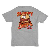 NWT 40s & Shorties Sloppy Toppy T Shirt Heather Grey Unisex T-Shirt XXL