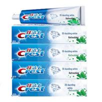 Crest 3D White Arctic Fresh Toothpaste 4-Pack with Vinda Tissues