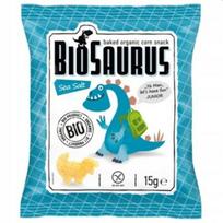 Dinosaurs Corn Chips with Sea Salt Gluten-Free Organic 15 g