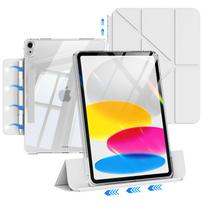 ZOYU for iPad A16 11/10th Sliding Detachable Cover,for iPad Pro 11 13 Air 11 Air 4/5 10.2 7/8/9th mini 67 Magnetic Buckle Cover iPad Mini 6 8.3 2021 pilka