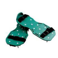 Garden Grass Soil Loosening Lawn Aeration Shoes with 4.2CM Spikes - Self-Leveling Epoxy Hardware Tools