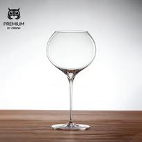 PREMIUM BY CRISON Didelis pilvas Švino neturintis krištalinis vyno taurė, Aukštos klasės stiklinė su koteliu China Mainland white