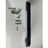 Hummer H2 Black Exterior Door Handle Set: Front, Tailgate, Rear (15135441) Plastic Version