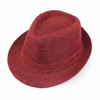 New Summer Linen Fedora Jazz Hat British Style Unisex Straw Hat Beach Sun Hat Sun Protection Korean Style Sun Hat kaštoninė