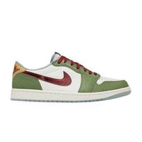 Men's Sneakers Jordan 1 Retro Low OG Year of the Dragon (2024) Sail/Black-Varsity Red-Muslin 42.5 white