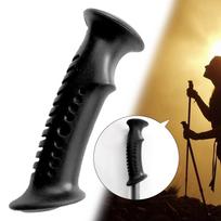 Trekking Rod Handle Monopod Cane Head Attachment Converter Grip Hiking Pole Suit for 16mm Hole