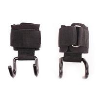 1 Pair Pull-Ups Wrist Hook Non-slip Adjustable Sponge High Stability Thicken Fabric Protect Wrist Pressing B