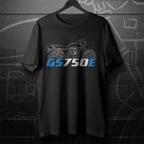 Suzuki GS750 E/ES/G/GL/L/T/S Katana - Motorcycle T-Shirt for Riders S