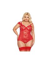 Seksualus bodis SoftLine Collection Dora, raudonas